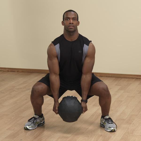 Body-Solid Dual Grip Med Ball - 6 lbs. - Medicine Balls