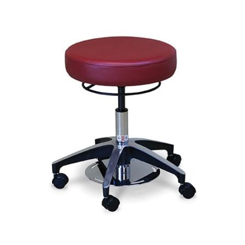 Hausmann Dual Foot and Hand Operated Air-Lift Stool #2154